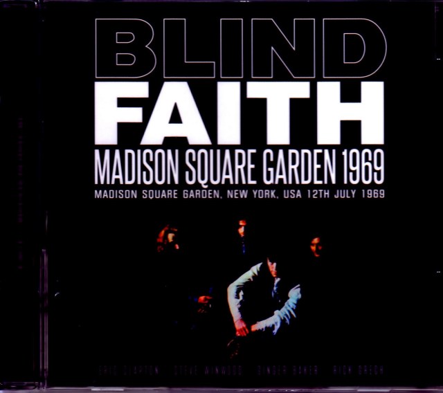 Blind Faith ブラインドフェイス NY USA 1969 Upgrade monotone extra コレクターズCDDVD