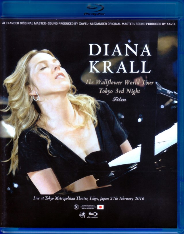 Diana Krall ダイアナ・クラール/Tokyo,Japan 2016 Blu-Ray Version