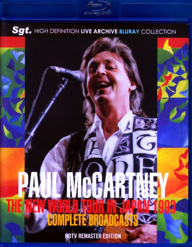 Paul McCartney ポール・マッカートニー/Japan 1998 Broadcasts Complete Blu-Ray Ver.