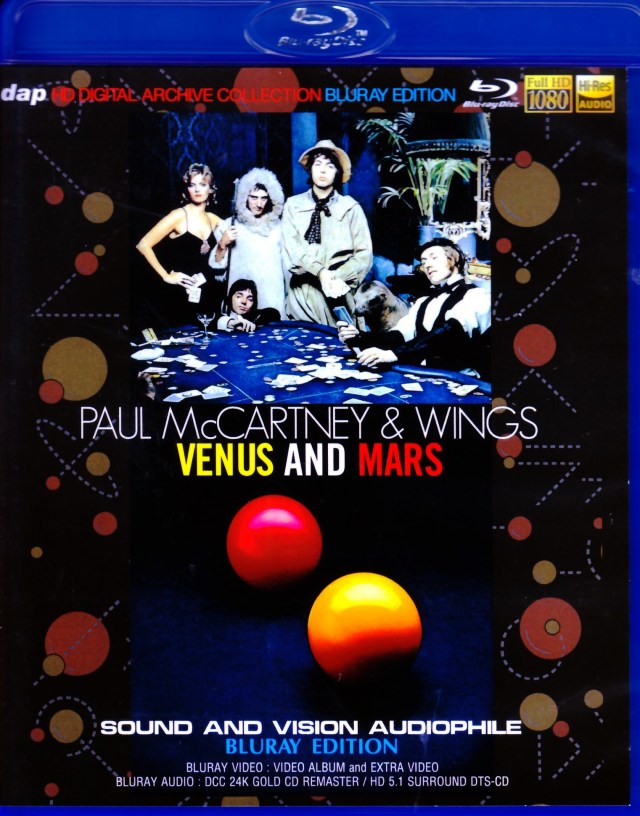 Paul McCartney,Wings ポール・マッカートニー ウイングス/Venus and Mars S & V Audiophile  Blu-Ray Ver.