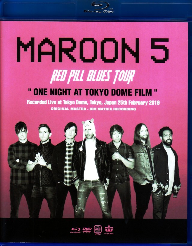 Maroon 5 マルーン 5 Tokyo Japan 19 Blu Ray Dvd Ver