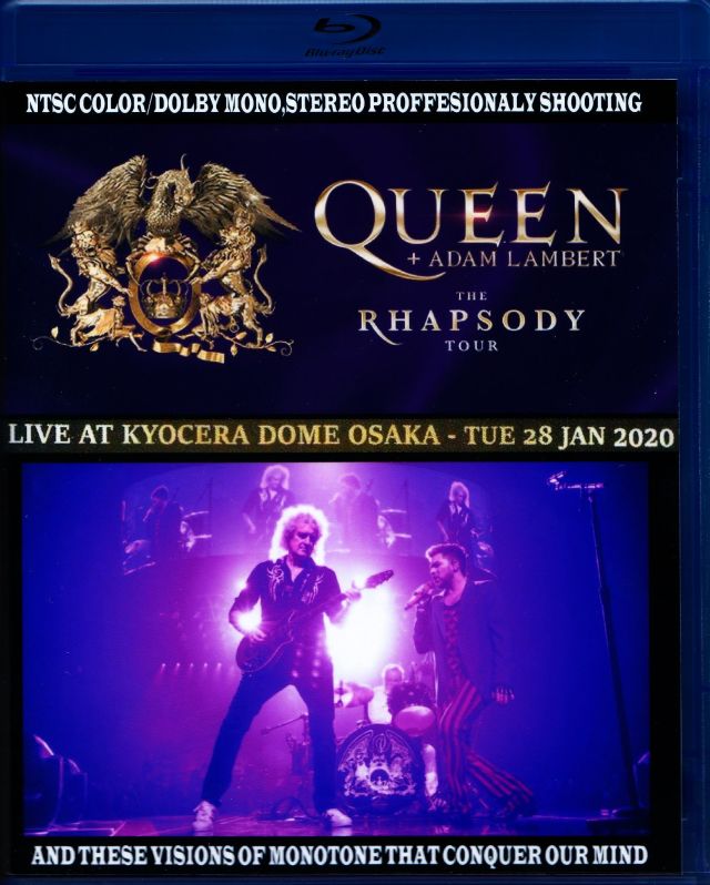 Queen,Adam Lambert クィーン アダム・ランバート/Osaka,Japan 2020