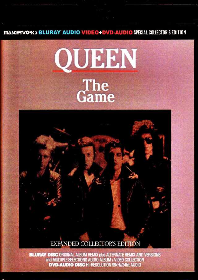 Queen クィーン/ザ・ゲーム The Game Blu-Ray ＆DVD Expanded Collector's Edition