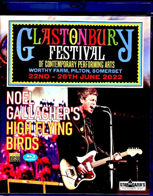 Noel Gallagher's High Flying Birds ノエル・ギャラガー/England,UK 2022 Blu-Ray Version