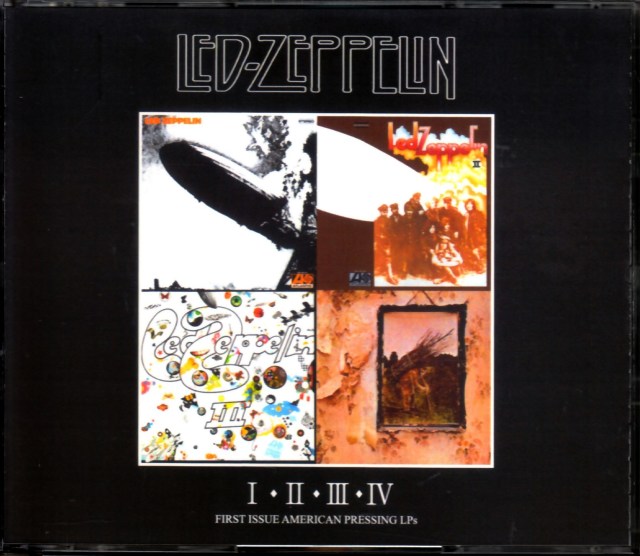 Led Zeppelin レッド・ツェッペリン/The Four Titles US Pressing LPs