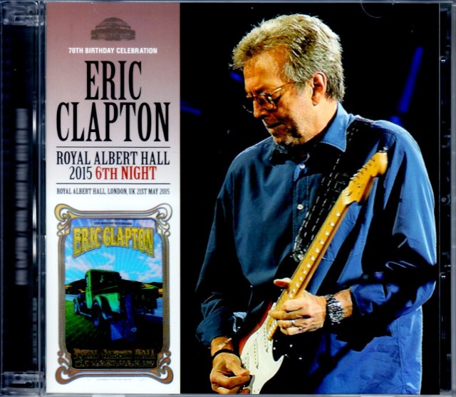 Eric Clapton エリック・クラプトン/London,UK 5.21.2015