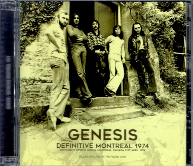 Genesis,Peter Gabriel ジェネシス/Canada 1974 Upgrade