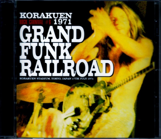 Grand Funk Railroad グランド・ファンク・レイルロード/Tokyo,Japan 1971