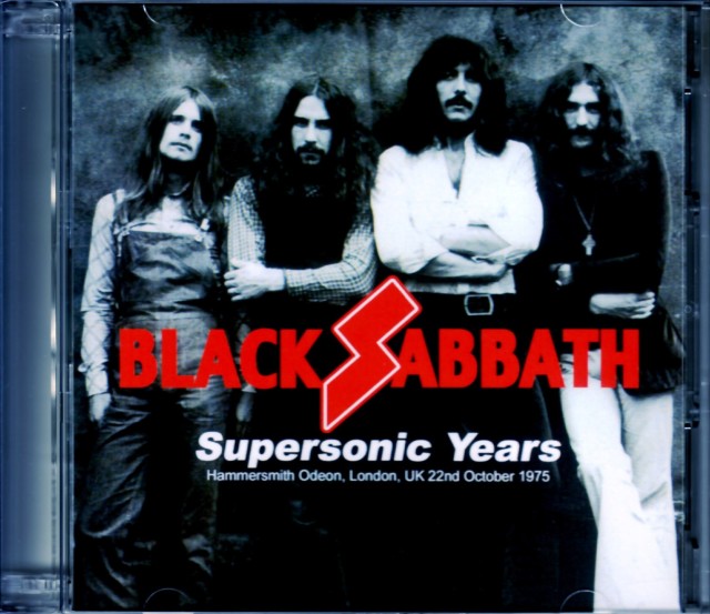 Black Sabbath ブラック・サバス/London,UK 1975