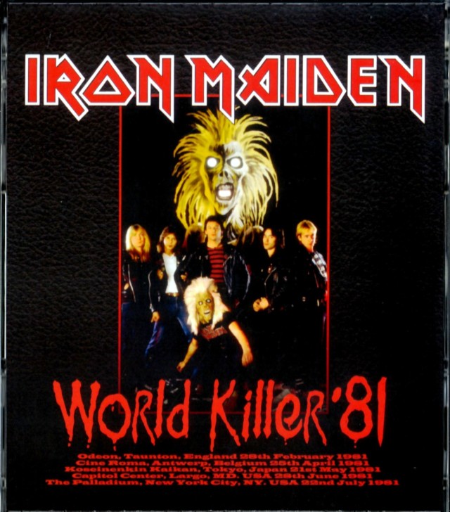 iron maiden tour dates 1981