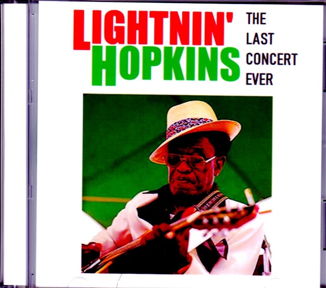 Lightnin' Hopkins ライトニン・ホプキンス/NY,USA 1981