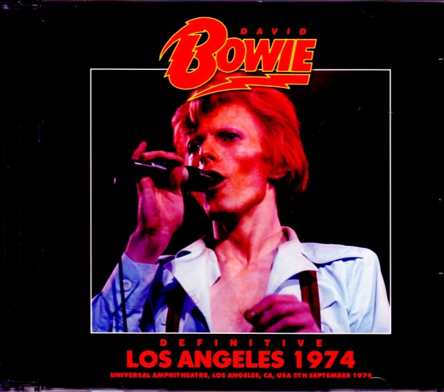 David Bowie デヴィッド・ボウイ/CA,USA 1974 `itch Corrected Ver