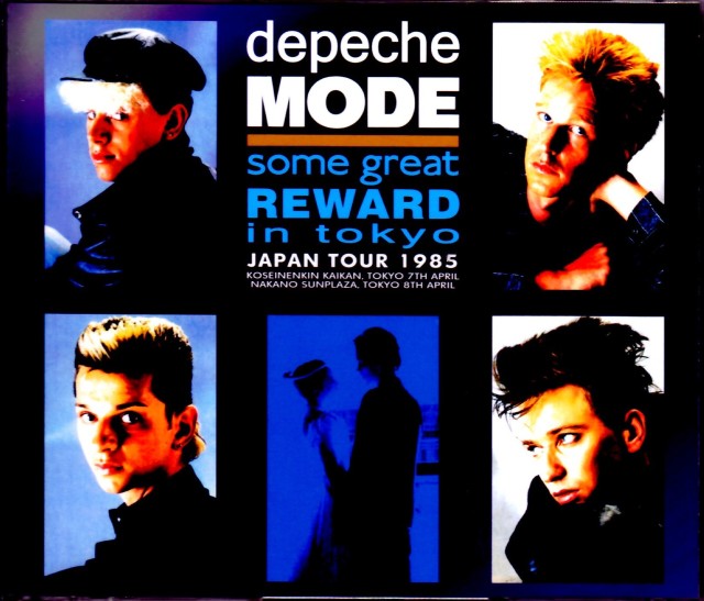 Depeche Mode デペッシュ・モード/Tokyo,Japan 1985 2Days Complete