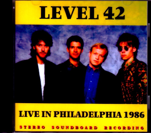 Level 42 レヴェル・42/PA,USA 1986
