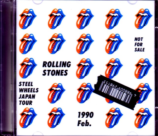 Rolling Stones ローリング・ストーンズ/Steel Wheels Japan Tour Japanese Promo Only