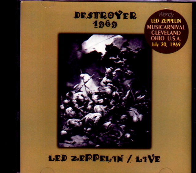 Led Zeppelin レッド・ツェッペリン/OH,USA 1969