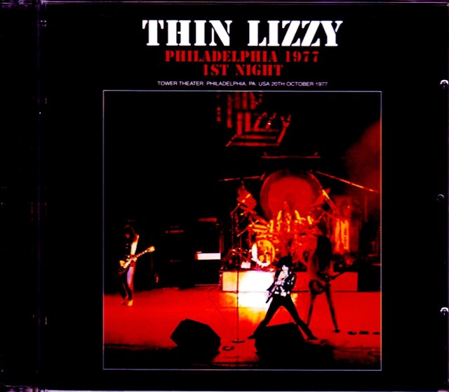 Thin Lizzy シン・リジィ/PA,USA 1977 Upgrade