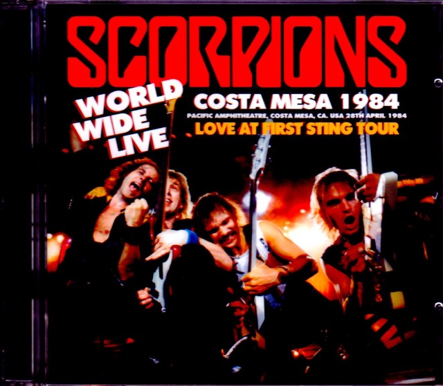 Scorpions スコーピオンズ/CA,USA 1984