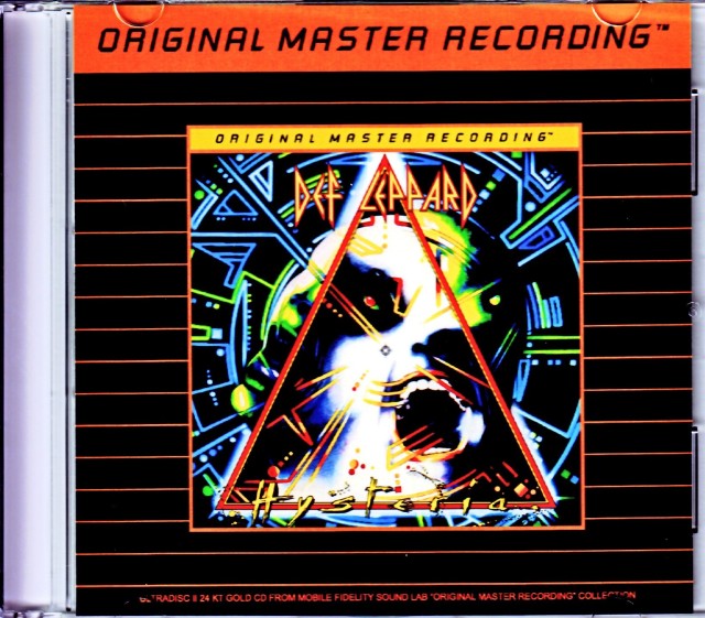 Def Leppard デフ・レパード/Hysteria Original US Mobile Fidelity