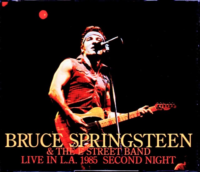 Bruce Springsteen ブルース・スプリングスティーン/CA,USA 1985