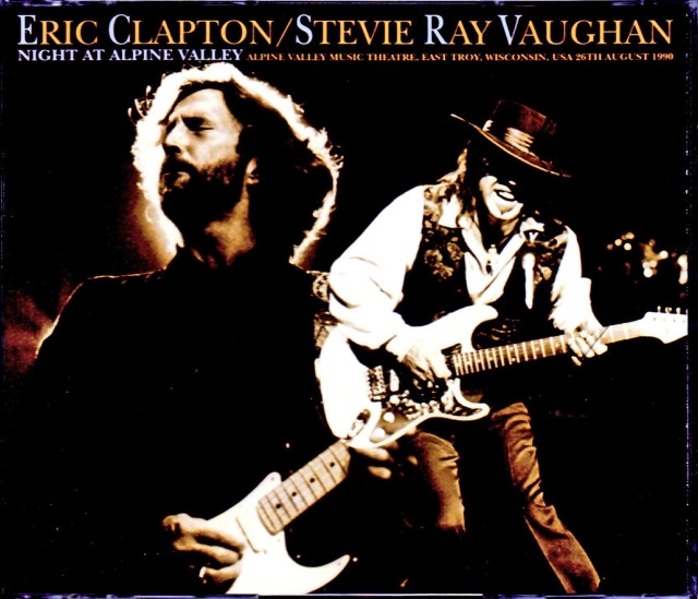 Eric Clapton Stevie Ray Vaughan エリック クラプトン スティーヴィー レイ ヴォーン Wi Usa 1990