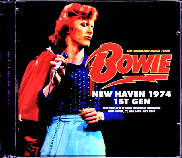 David Bowie デヴィッド・ボウイ/CT,USA 1974 & more