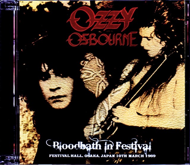 Ozzy Osbourne オジー・オズボーン/Osaka,Japan 1989