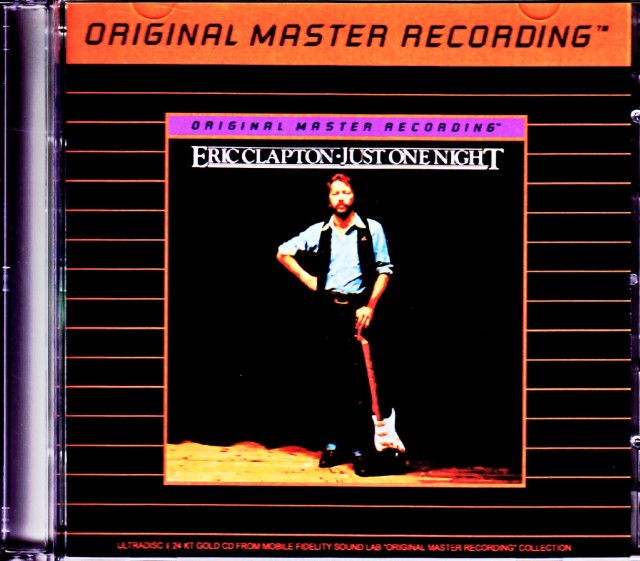 Eric Clapton エリック・クラプトン/Just One Night Original US Mobile Fidelity Sound Lab