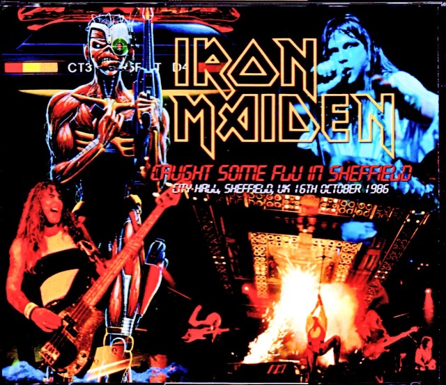 Iron Maiden アイアン・メイデン/UK 10.16.1986 S & V