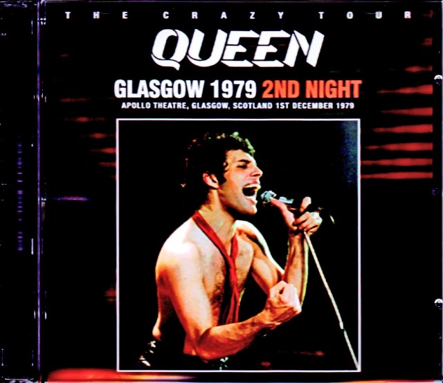 Queen クィーン/Scotland,UK 12.1.1979