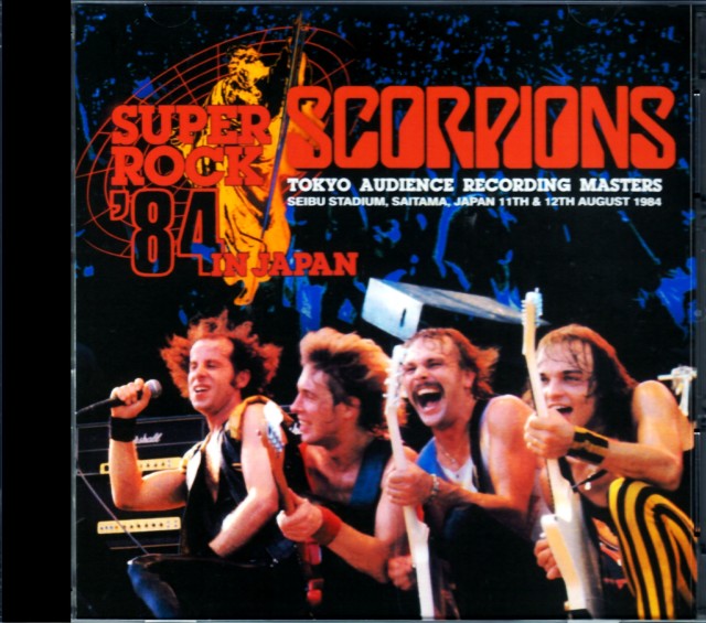 Scorpions スコーピオンズ/Saitama,Japan 1984 2Days Complete
