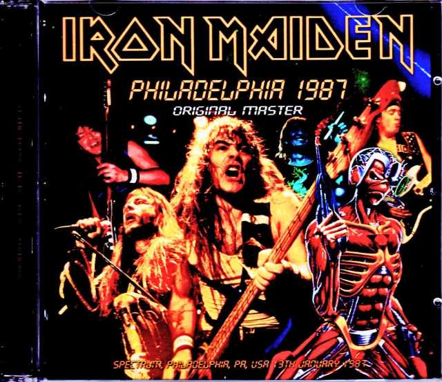 Iron Maiden アイアン・メイデン/PA,USA 1987 New Master