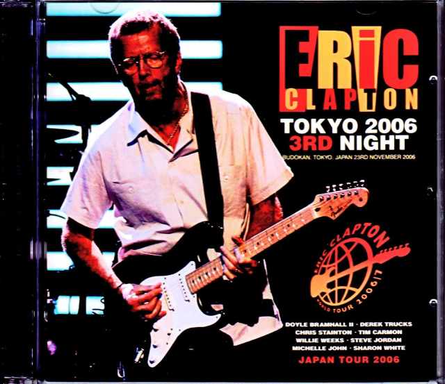 新品 エリッククラプトン JAPAN TOUR 2009 ピンバッチ ピンズ