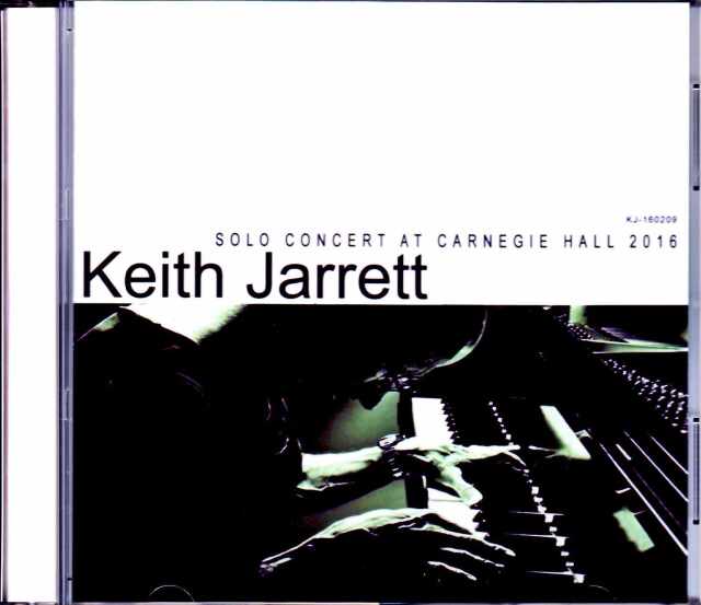 Keith Jarrett キース・ジャレット/NY,USA 2016