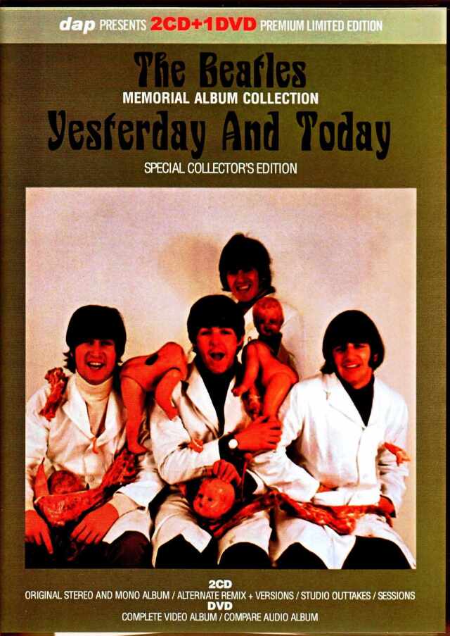 レコード盤は片面プレスThe Beatles Yesterday and Today コレクターズCD