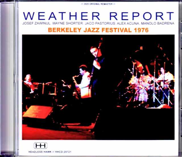 Weather Report,Jaco Pastorius ウェザー・リポート/CA,USA 1976