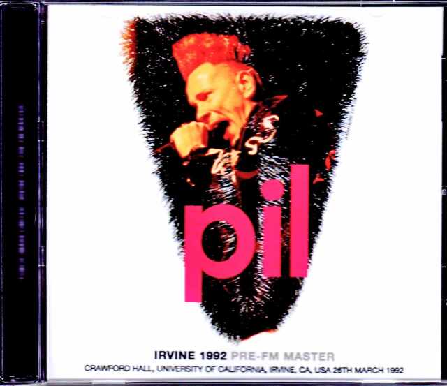 PIL PUBLIC IMAGE LTD. パブリック・イメージ・リミテッド／ROTTEN TO THE CORE 1992年ライブ　プレス盤