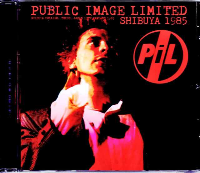 P.I.L. Public Image Limited パブリック・イメージ・リミテッド/Tokyo,Japan 1.10.1985