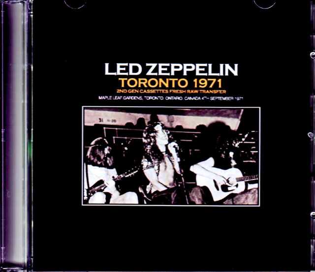 Led Zeppelin レッド・ツェッペリン/Canada 9.4.1971