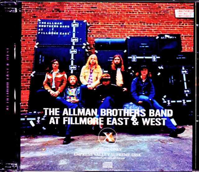 Allman Brothers Band オールマン・ブラザーズ・バンド/フィルモア・イースト & ウエスト 1970-1971