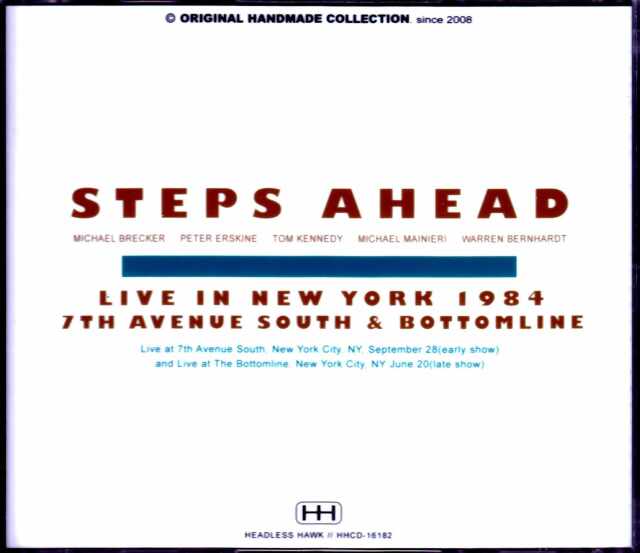 Steps Ahead,Michael Brecker,Mike Mainieri ステップス・アヘッド/NY,USA 1984 2Shows
