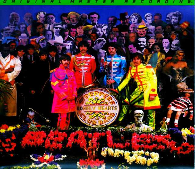 UK mono Sgt.peppers Beatles  ペパーズ　ビートルズ