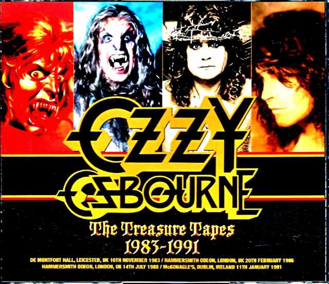 Ozzy Osbourne オジー・オズボーン/Audience Live Rare Songs Tapes 1985-1991