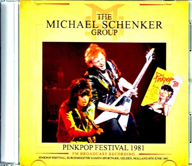 Michael Schenker Group マイケル・シェンカー/Netherlands 1981 FM 