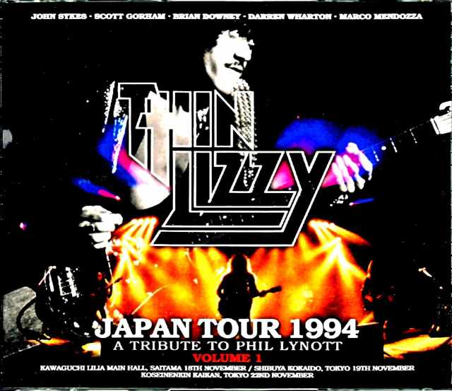 Thin Lizzy シン・リジィ/Tribute Phil Lynott Japan Tour 1994 Vol.1