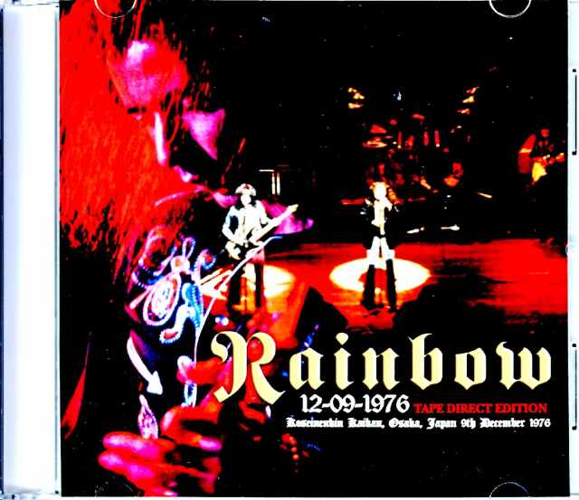 Rainbow レインボー/Osaka,Japan 12.9.1976 Original Master Cassette by Cozy