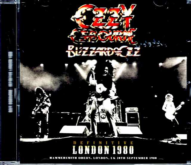 Ozzy Osbourne オジー・オズボーン/London,UK 9.20.1980 New Source & Much Upgrade