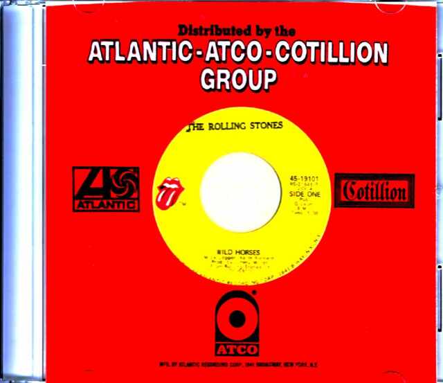 Rolling Stones ローリング・ストーンズ/Wild Horses US Original 7 inch Single Records