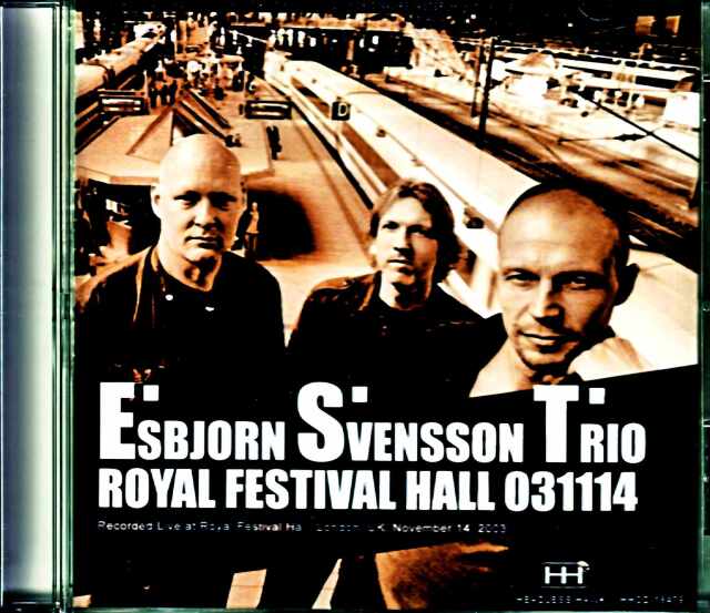 Esbjoern Svensson Trio エスビョルン・スヴェンソン/London,UK 2003