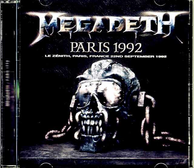 Megadeth メガデス/France 1992 Upgrade